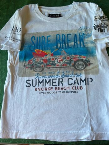 T-shirt blanc 8 ans River Woods