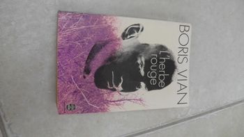 Livre l'herbe rouge - Boris Vian