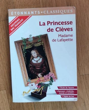 Livre La Princesse de Clèves - Madame de Lafayette
