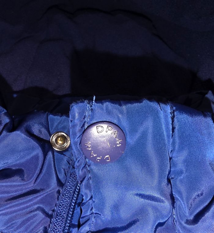 Doudoune interieur polaire bleu 3 ans - photo numéro 6