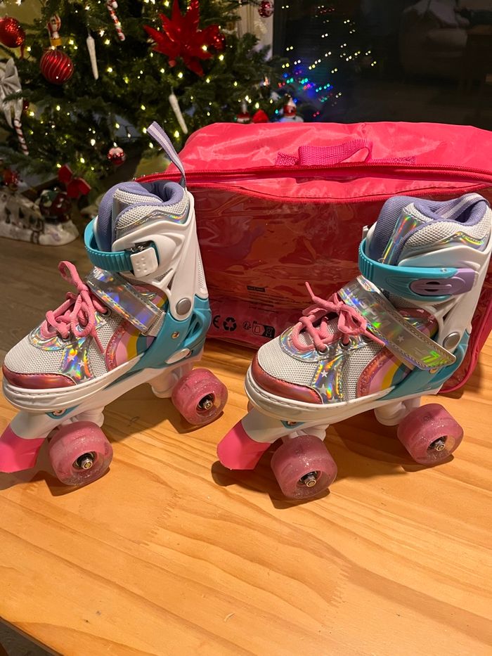 Patin à roulettes lumineux - photo numéro 3