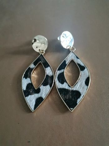 Boucles d'oreilles style cowboy country