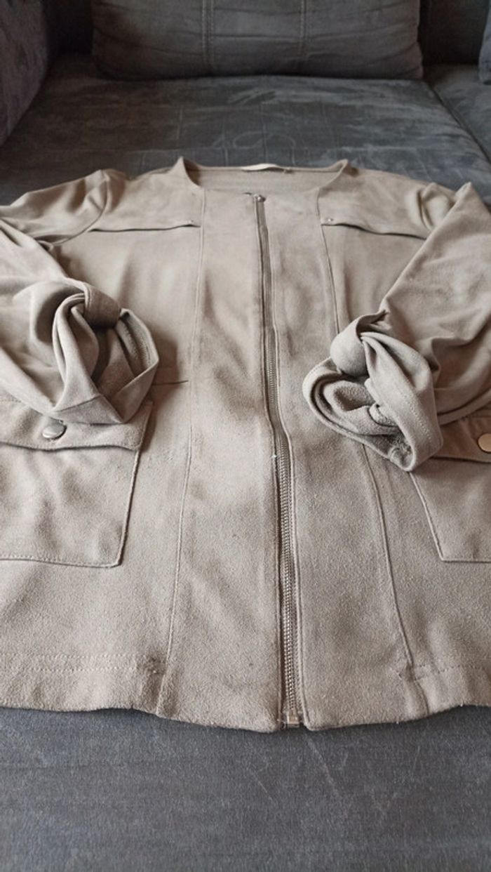 Veste légère manches retroussées - photo numéro 3