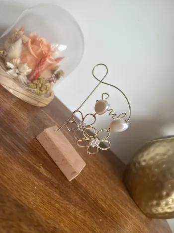 Boucles d’oreilles fleurs d’été