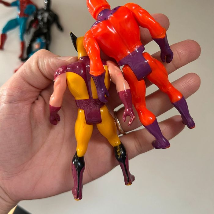 Lot 7 figurines les super héros marvel guerres secrètes - photo numéro 15