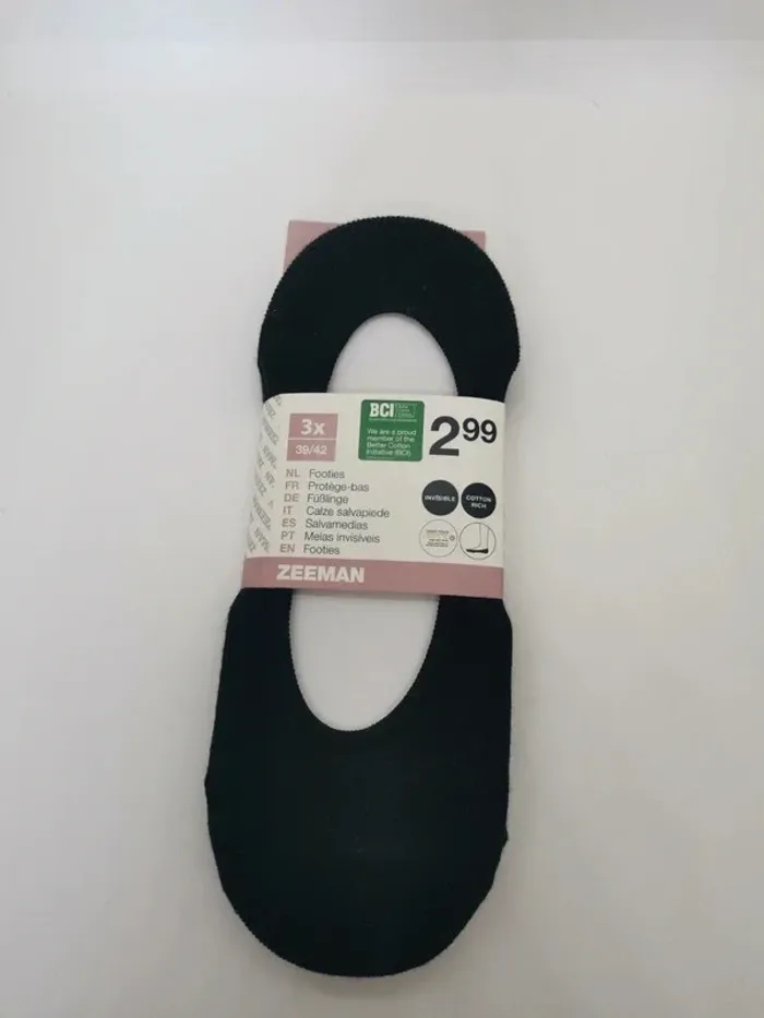 Lot de 3 protèges bas 39-42
