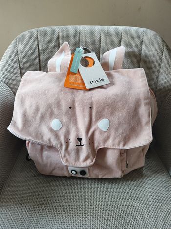 Cartable rabbit rose TRIXIE