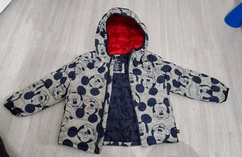 Veste Gap- Disney Baby taille 4 ans bleu marine-grise taille 4 ans