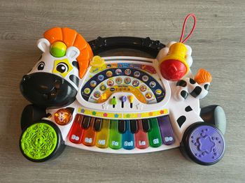 Piano Vtech zèbre jungle rock
