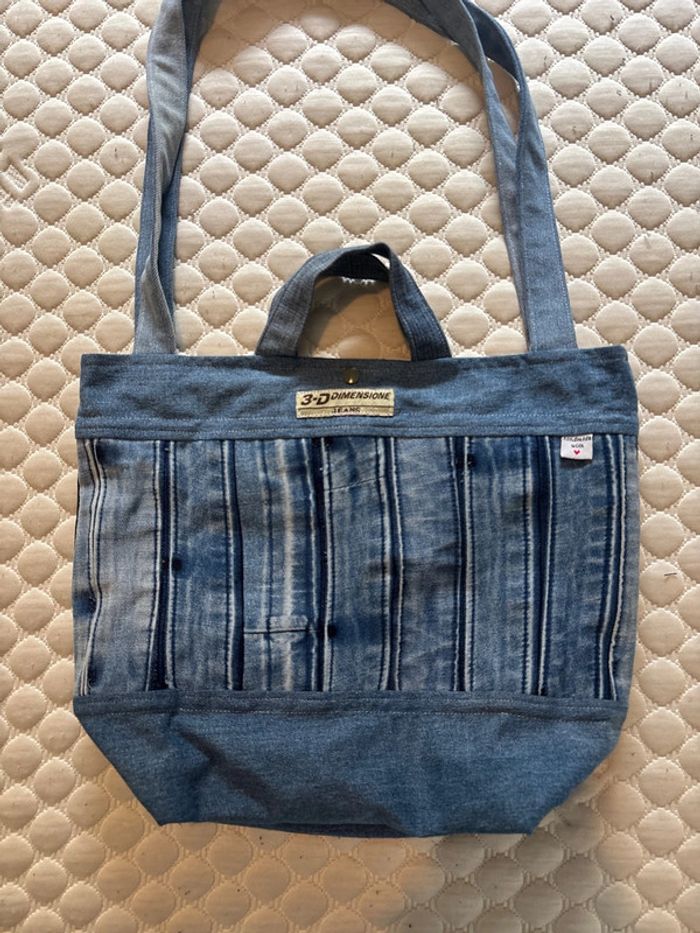 Sac à main en jean - photo numéro 2