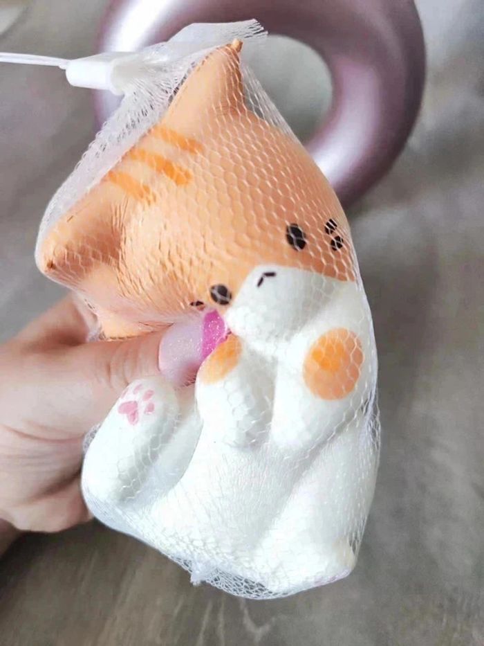 Gros chat anti stress super relaxant - photo numéro 5