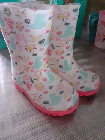 Bottes de pluie chat