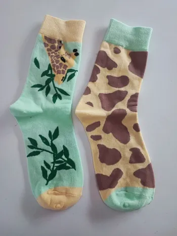 Paire de chaussettes dépareillées