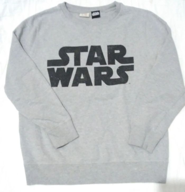 Zara sweat Star Wars gris 13 14 ns