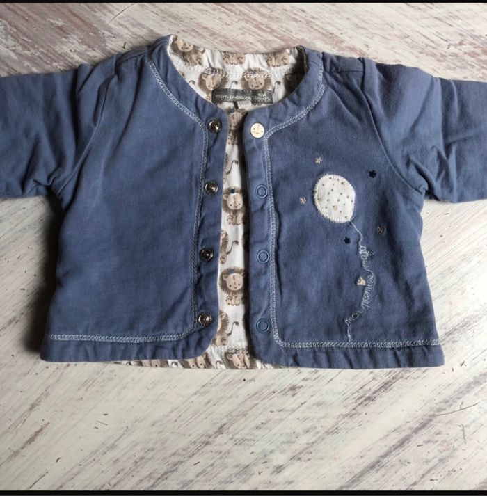 Ensemble 3 pièces « Mon Premier Major » 1 mois - photo numéro 2