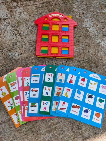Jeu bilingue vintage Chut j'apprends - Ma petite école