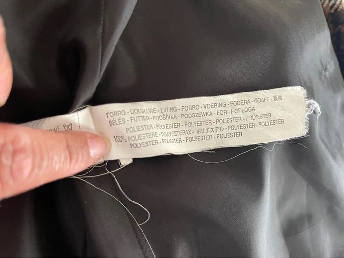 🍍 Manteau à carreaux M - photo numéro 2