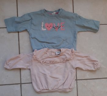 Lot de 2 sweats