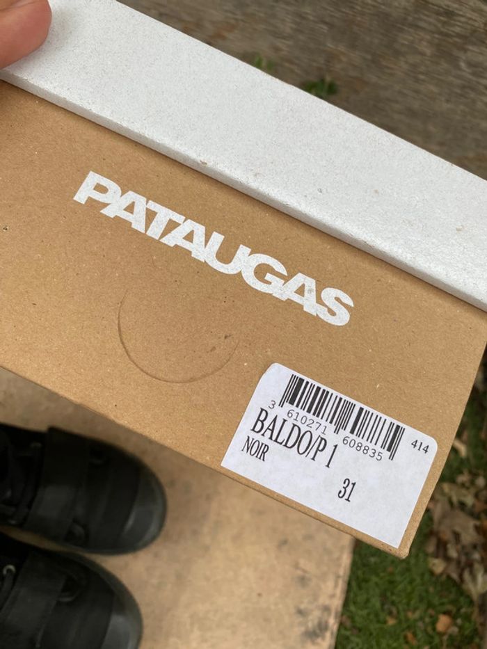 Chaussures montantes noires Baldo Pataugas 31 - photo numéro 11