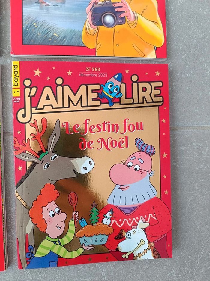 Lot de 2 magazines Pomme d'api et 4 j'aime lire - photo numéro 7