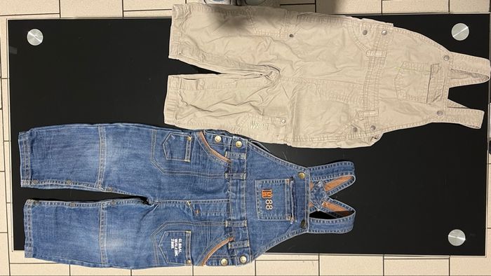 Deux salopette garçon