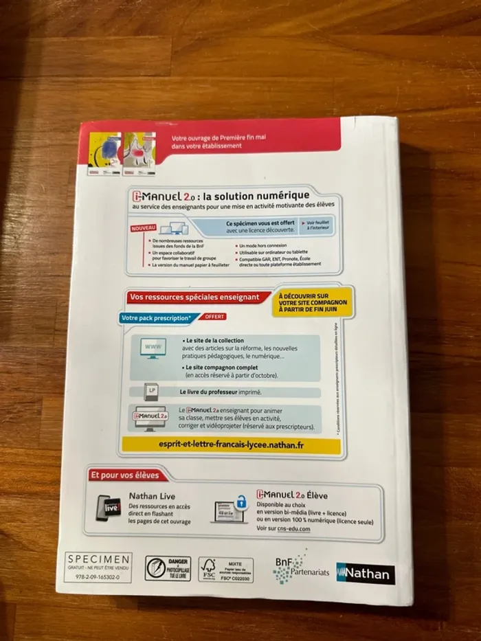 Livre français, seconde - photo numéro 3