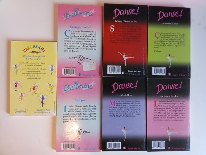 Livre roman fille ballerine et danse kid poket, classique, sport - photo numéro 2
