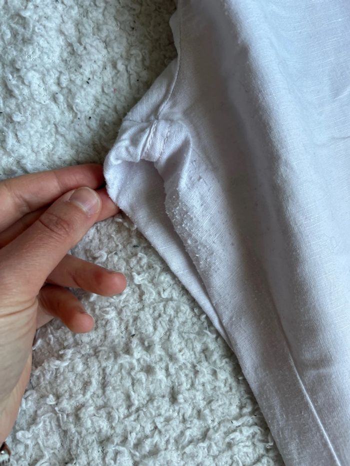 Pantalon effet lin - photo numéro 3