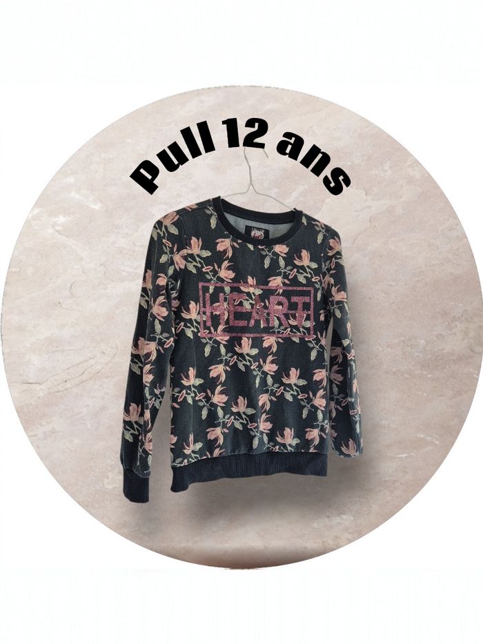 Pull fille 12 ans