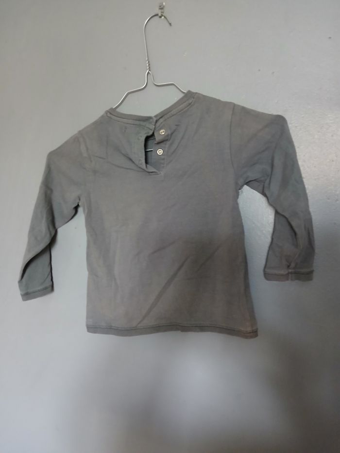 Tee-shirt manches longues 36 mois - photo numéro 3