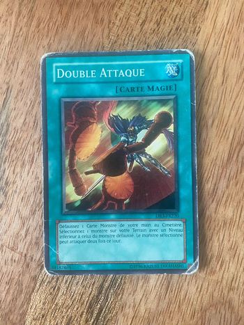 Carte Yu-Gi-Oh! Double attaque DR3-FR220