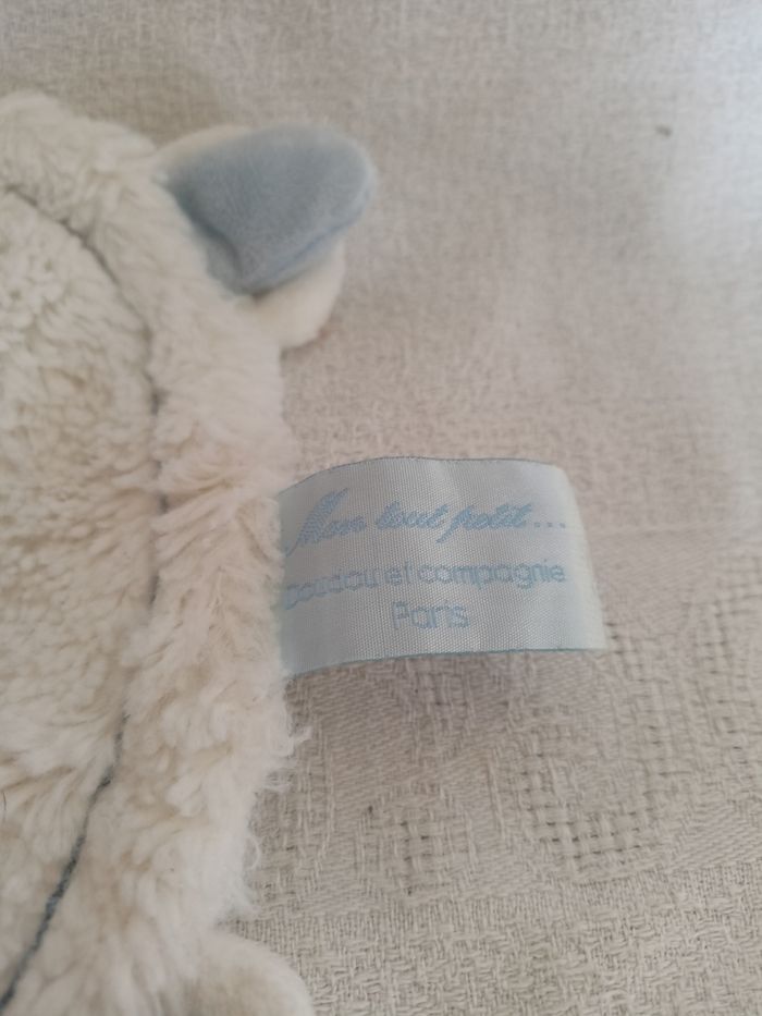 Doudou rond mouton doudou et compagnie 23 cm de diamètre - photo numéro 2