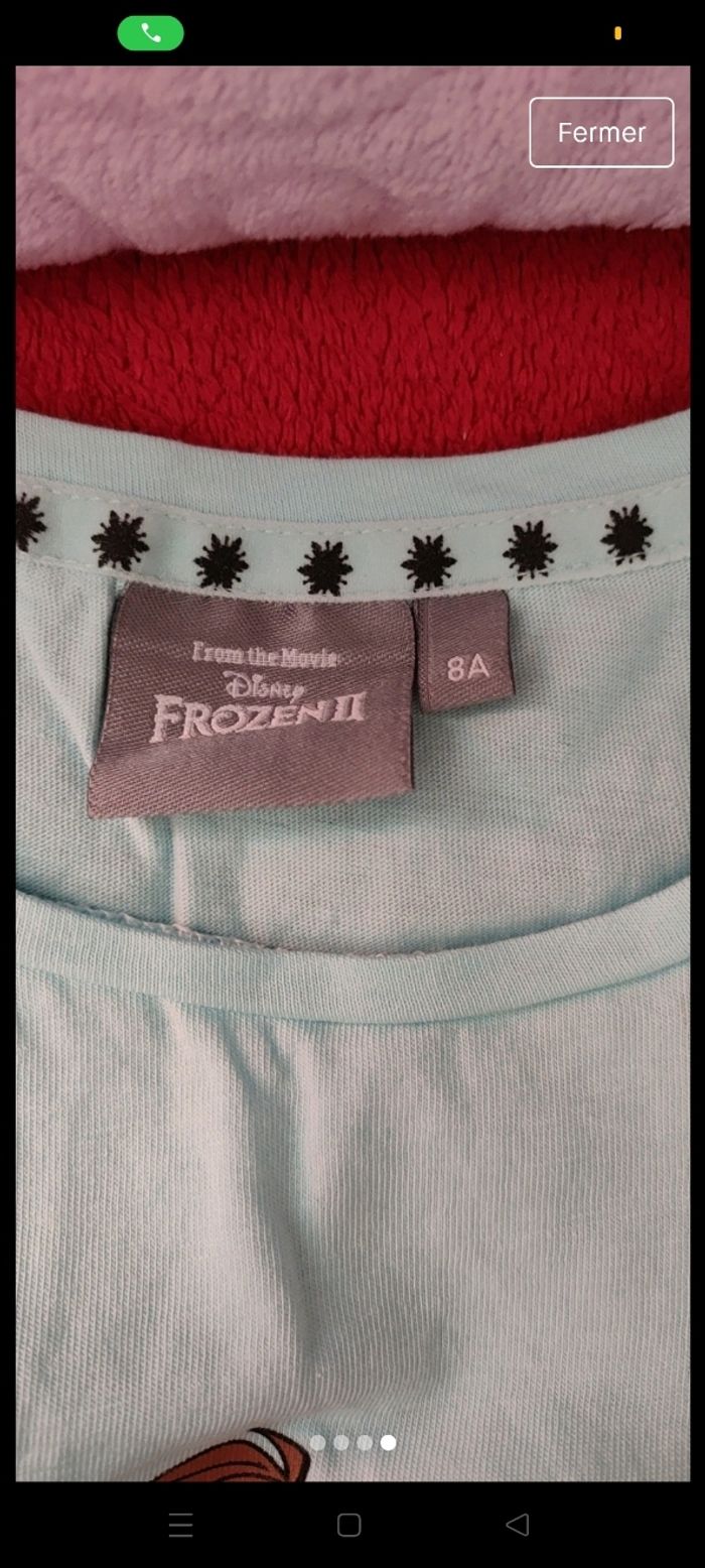 T-shirt reine des neiges - photo numéro 4