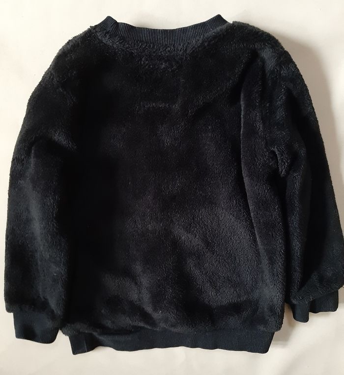 pull chaud noir tout doux - chat - C&A - 3 ans - photo numéro 5
