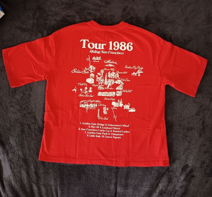 👕 T Shirt Rouge à inscription - XS / Pimkie - photo numéro 5