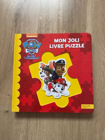 Livre puzzle pat patrouille