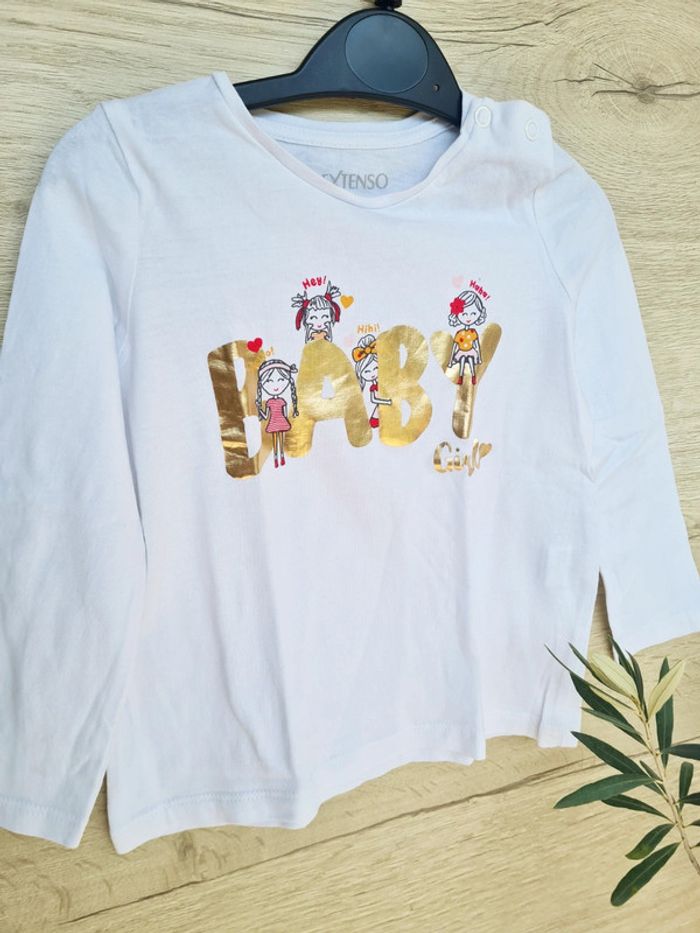 T-shirt manches longues 24 mois - photo numéro 2