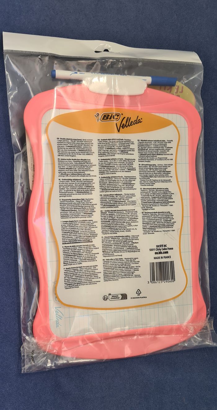 Kit neuf Ardoise effaçable + feutres - Bic Velleda - photo numéro 6