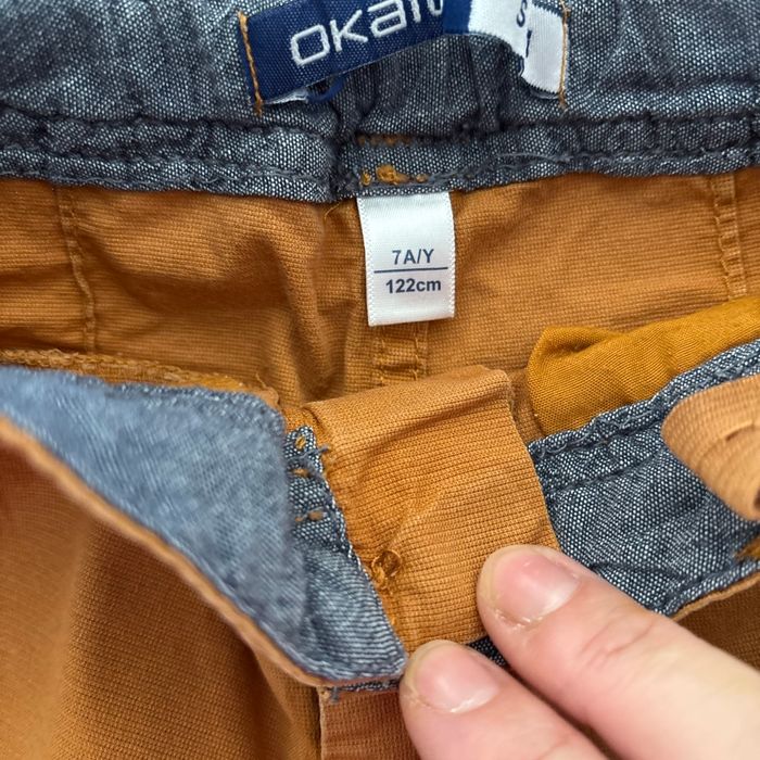 Vends lot de deux shorts okaidi 7 ans très bon état - photo numéro 5