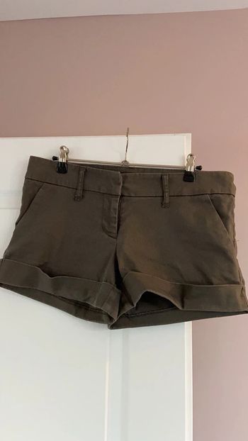 Mini short marron