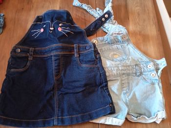 Lot salopette 2 ans