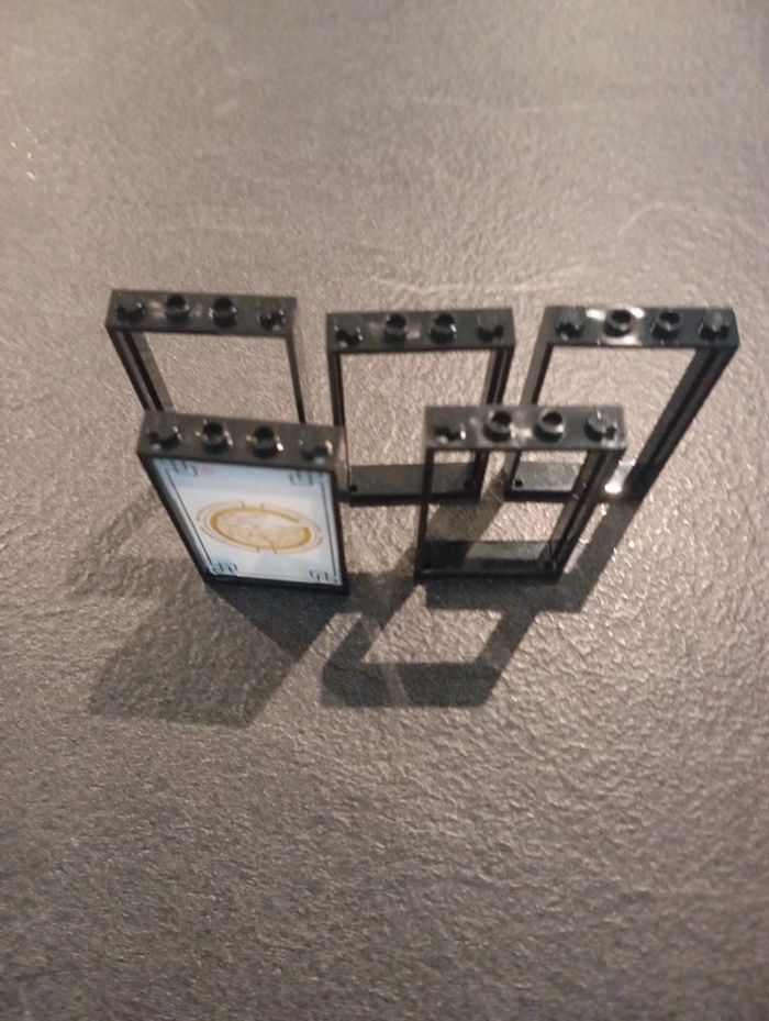 Window 1×4×5 with solid studs - photo numéro 2