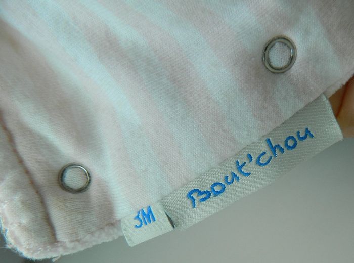 Combinaison T 3 mois "Bout'chou" - photo numéro 3