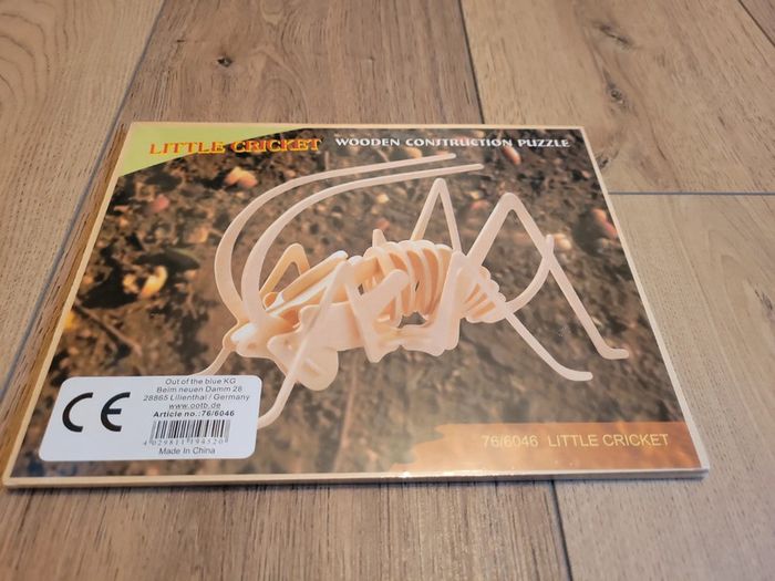 Puzzle 3d en bois