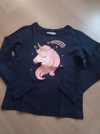 Tee-shirt manches longues licorne 🦄