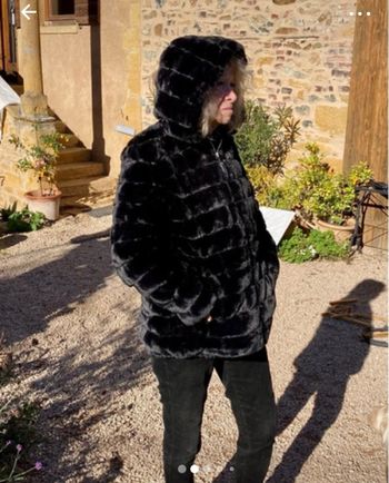 VESTE FAUSSE FOURRURE