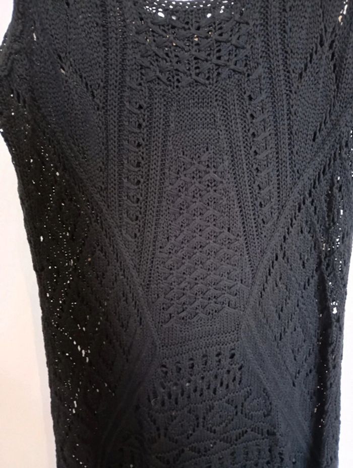 Robe noir à crochet - photo numéro 6