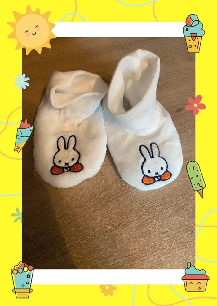 Chausson avec un lapin