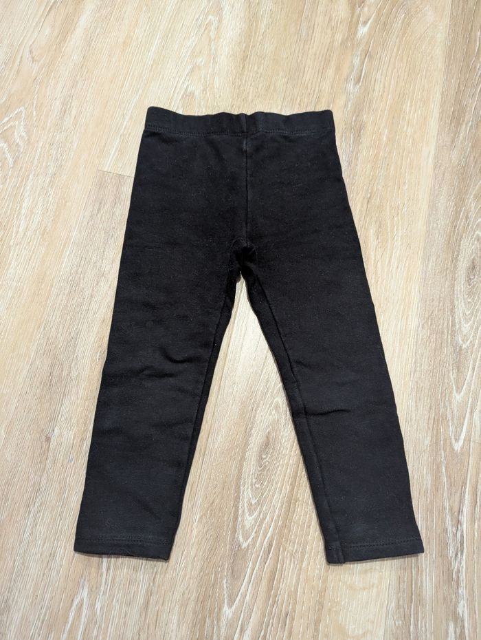 Legging noir 36 mois bébé fille