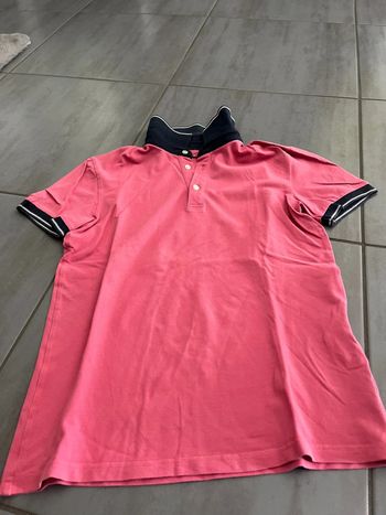Polo homme rose